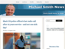 Tablet Screenshot of michaelsmithnews.com